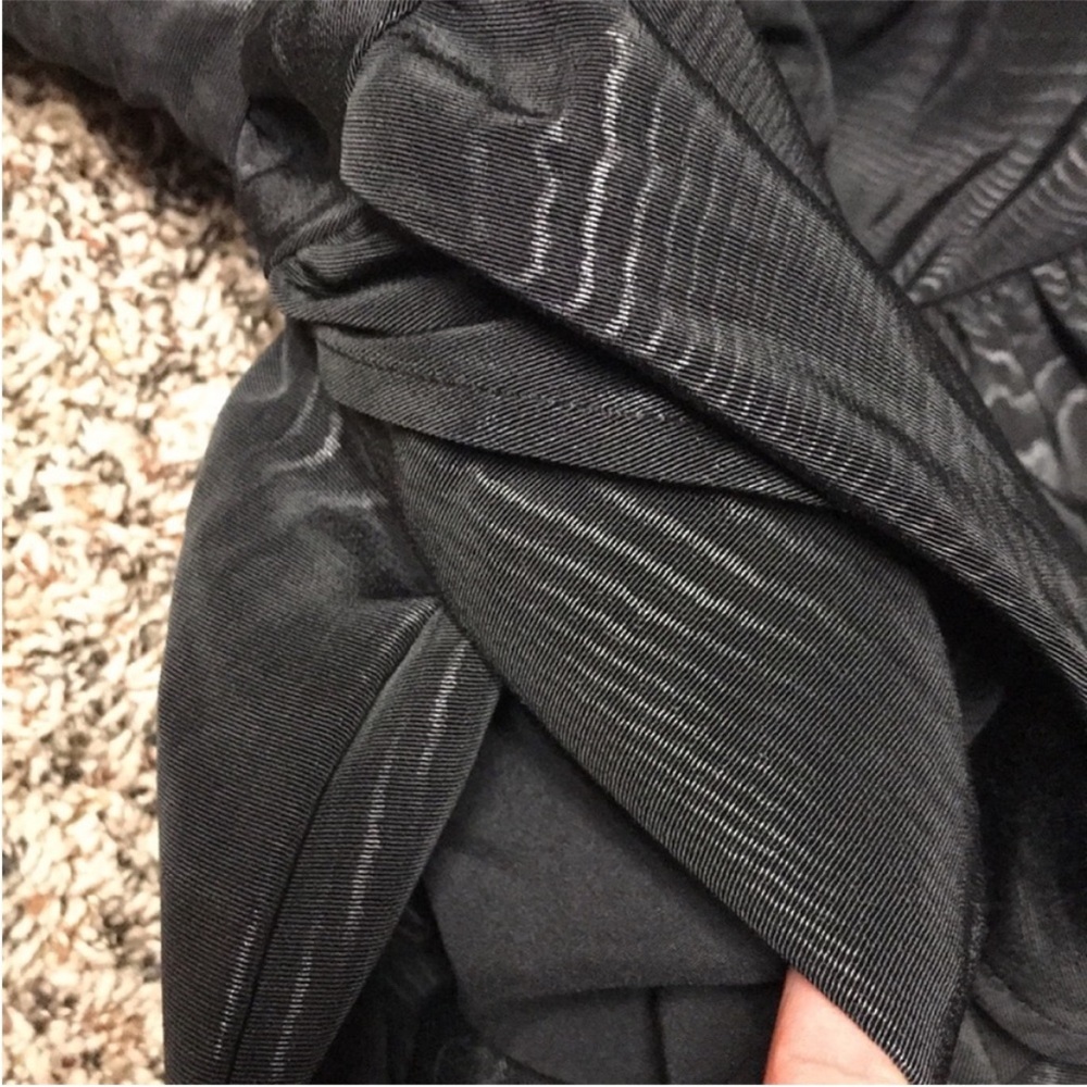 Kate Spade X Target Black Tiered Ruffle Asymmetrical Midi Dress Var Sizes | NWT - Picture 7 of 8